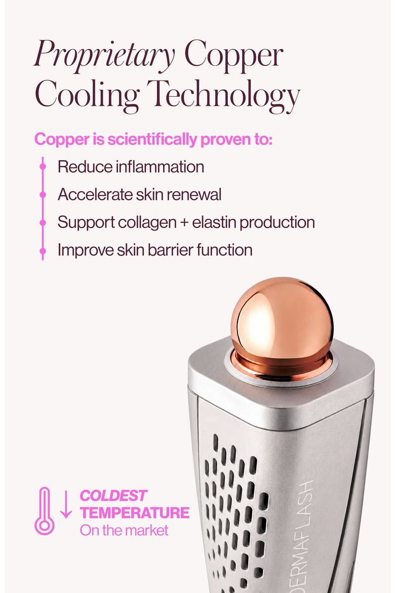 COOL Instant Cooling + Depuffing Facial Massage Set with SonicCool™ Technology (Nordstrom Exclusive) $175 Value, Alternate, color, PLATINUM