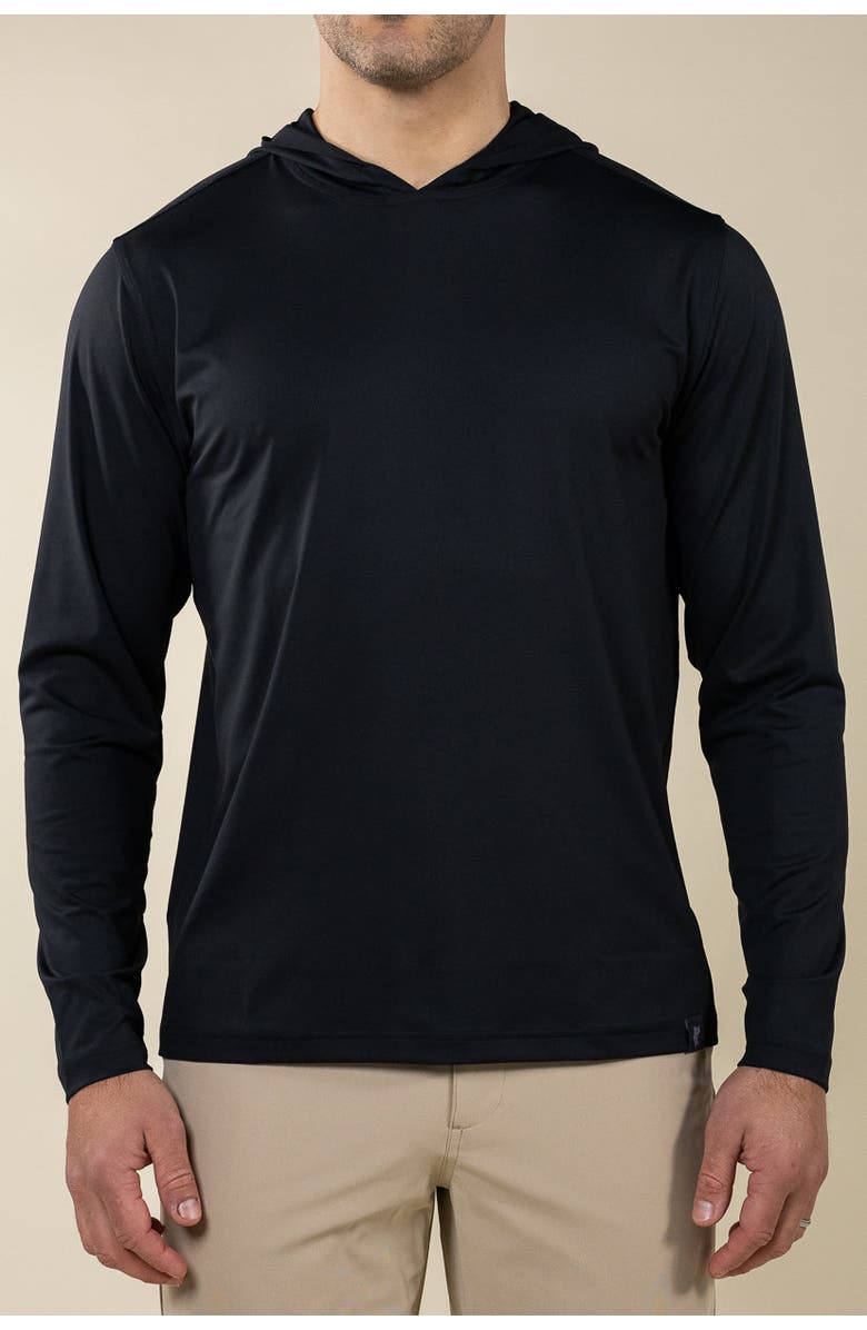 ASHWORTH GOLF Belmont Hoodie, Alternate, color, Black