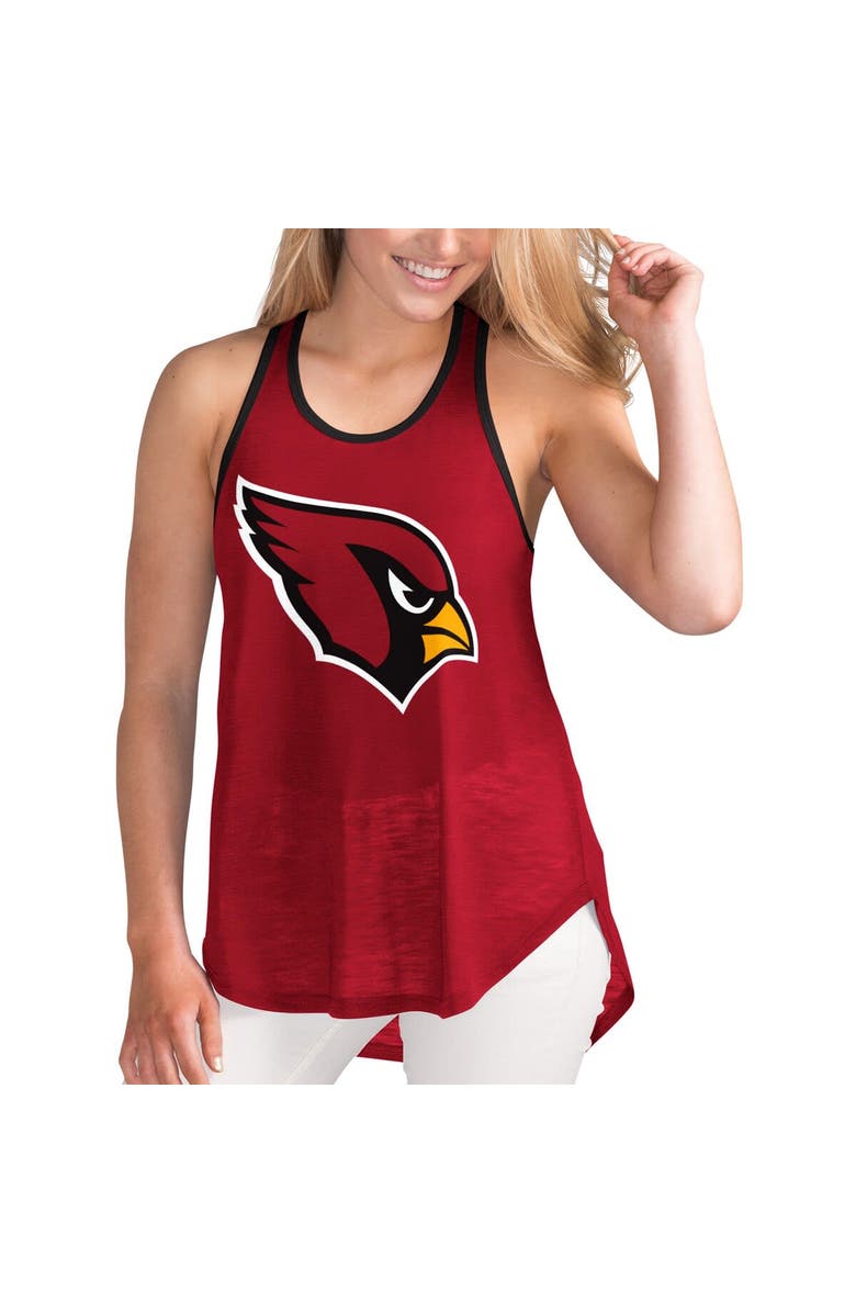 G-III 4HER BY CARL BANKS Women's G-III 4Her by Carl Banks Cardinal Arizona Cardinals Tater Tank Top, Alternate, color, Cardinal