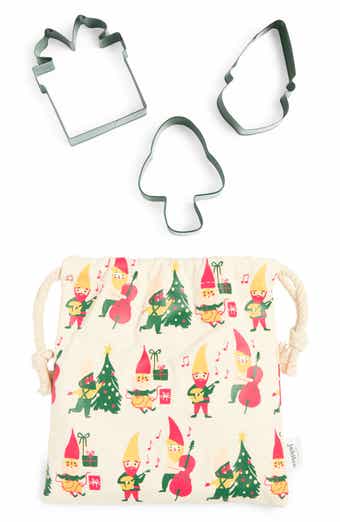 Set of 3 Gnome for the Holidays Cookie Cutters in a Gift Bag