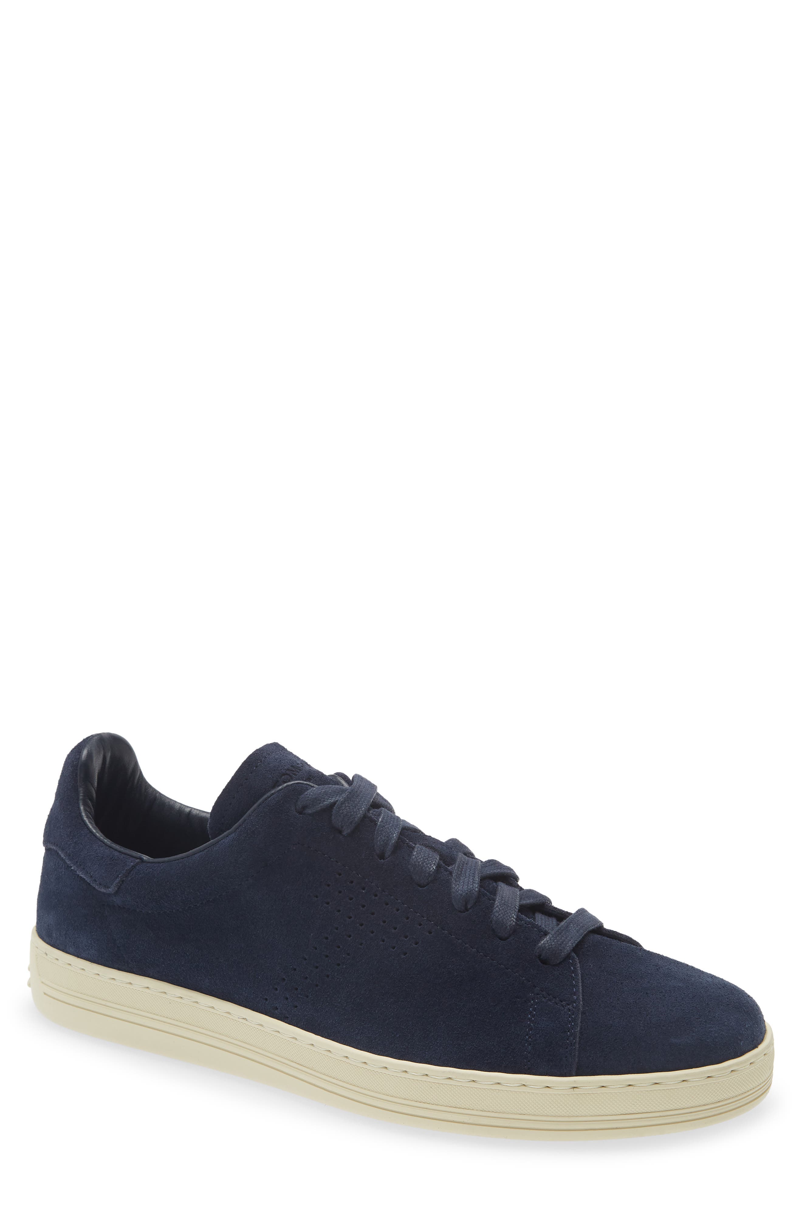 Warwick Sneaker, Main, color, UWM MIDNIGHT BLUE/ CREAM