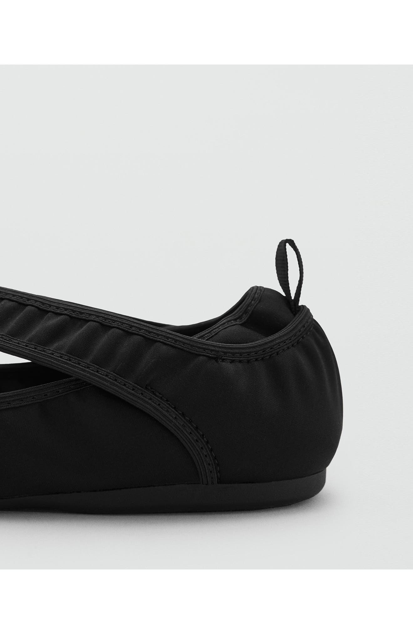 MANGO Crossport Ballet Flat, Alternate, color, 