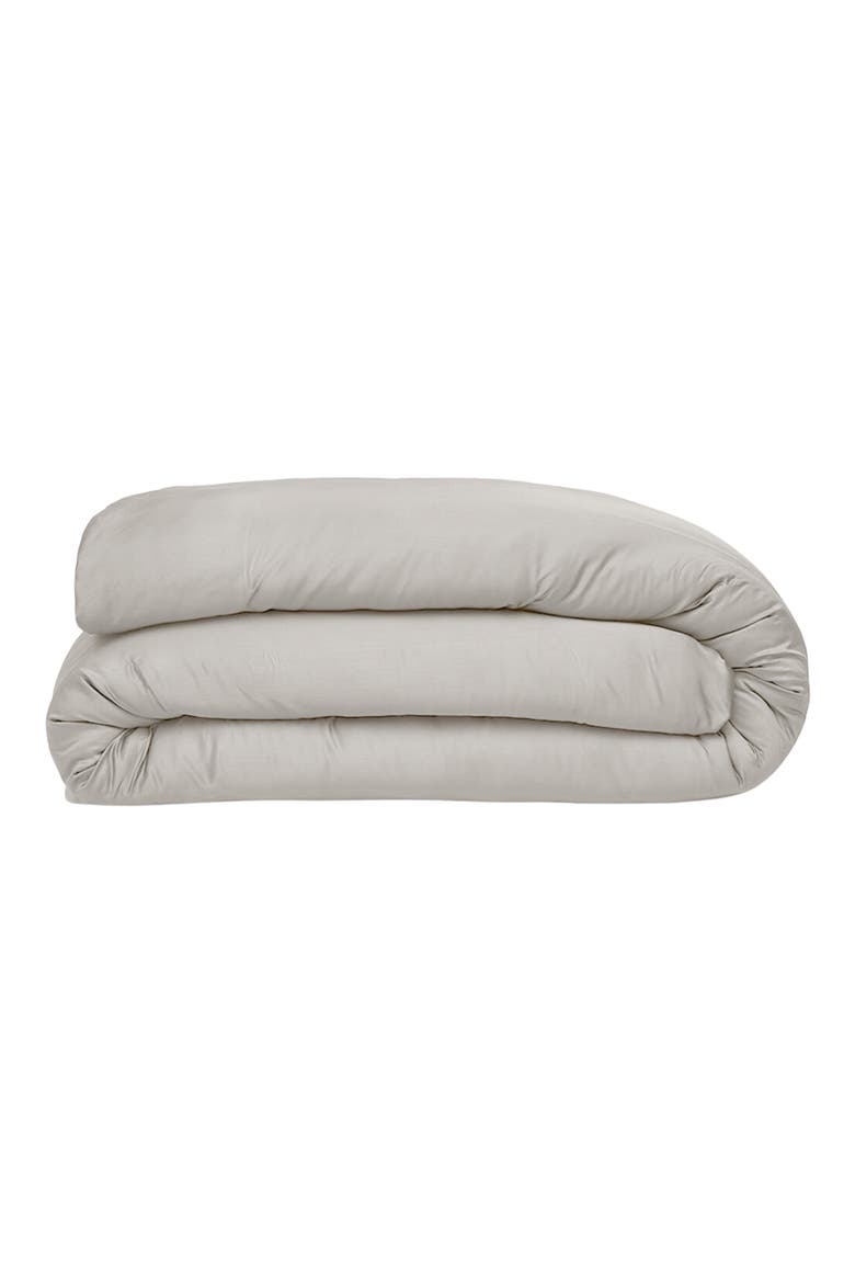 Signature Sateen Duvet Cover, Main, color, MOON