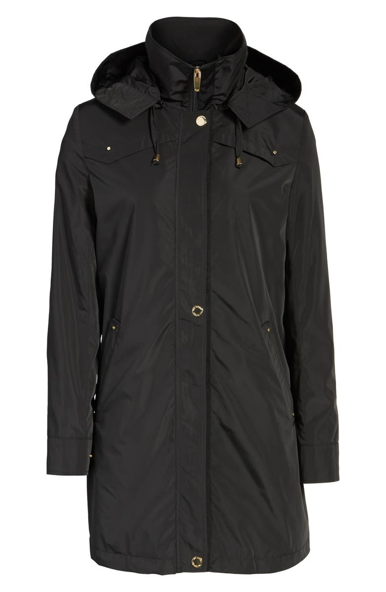 Via Spiga Hooded Packable Utility Coat, Alternate, color,