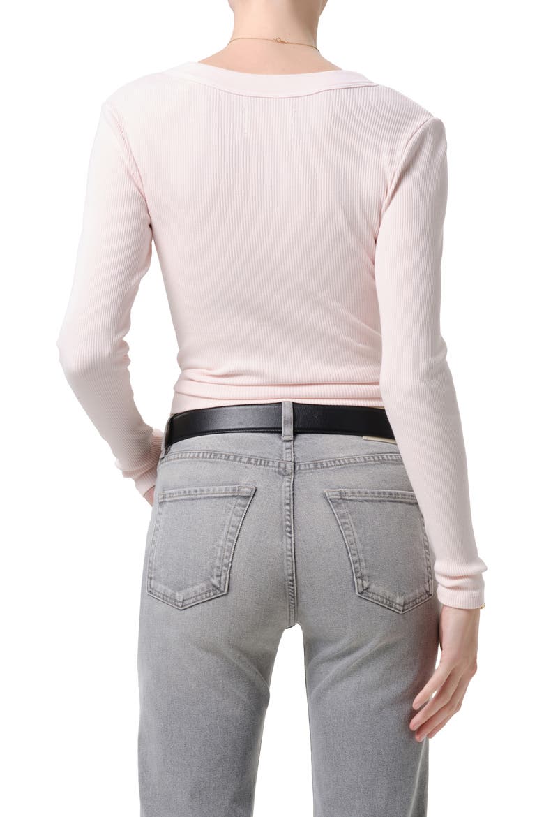 Varra Rib Henley, Alternate, color, PINK PEPPERCORN LT PINK