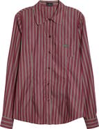Etro Stripe Cotton Button-Up Shirt