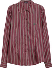 Etro Stripe Cotton Button-Up Shirt