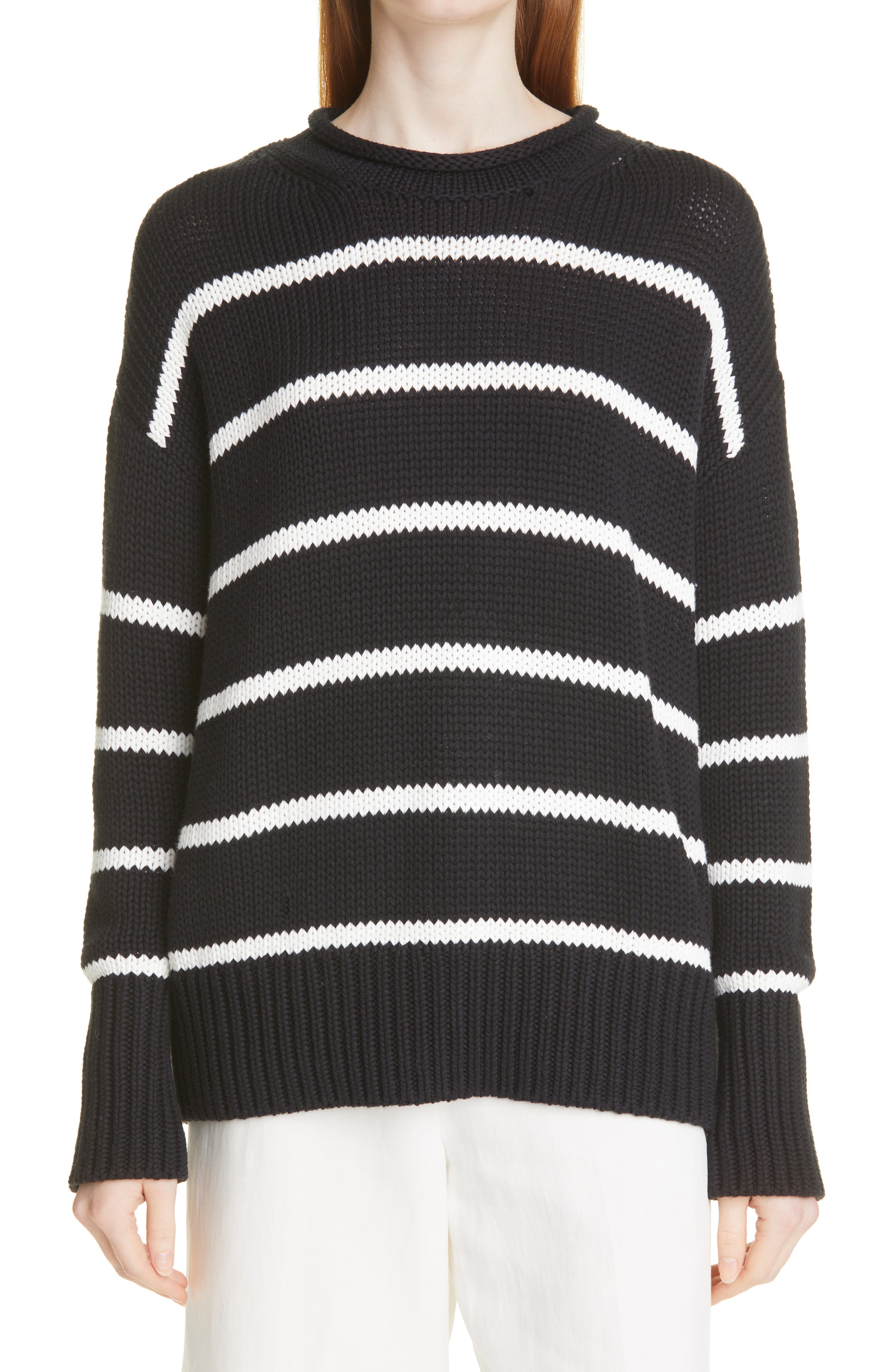 selected BLACK/ CREAM