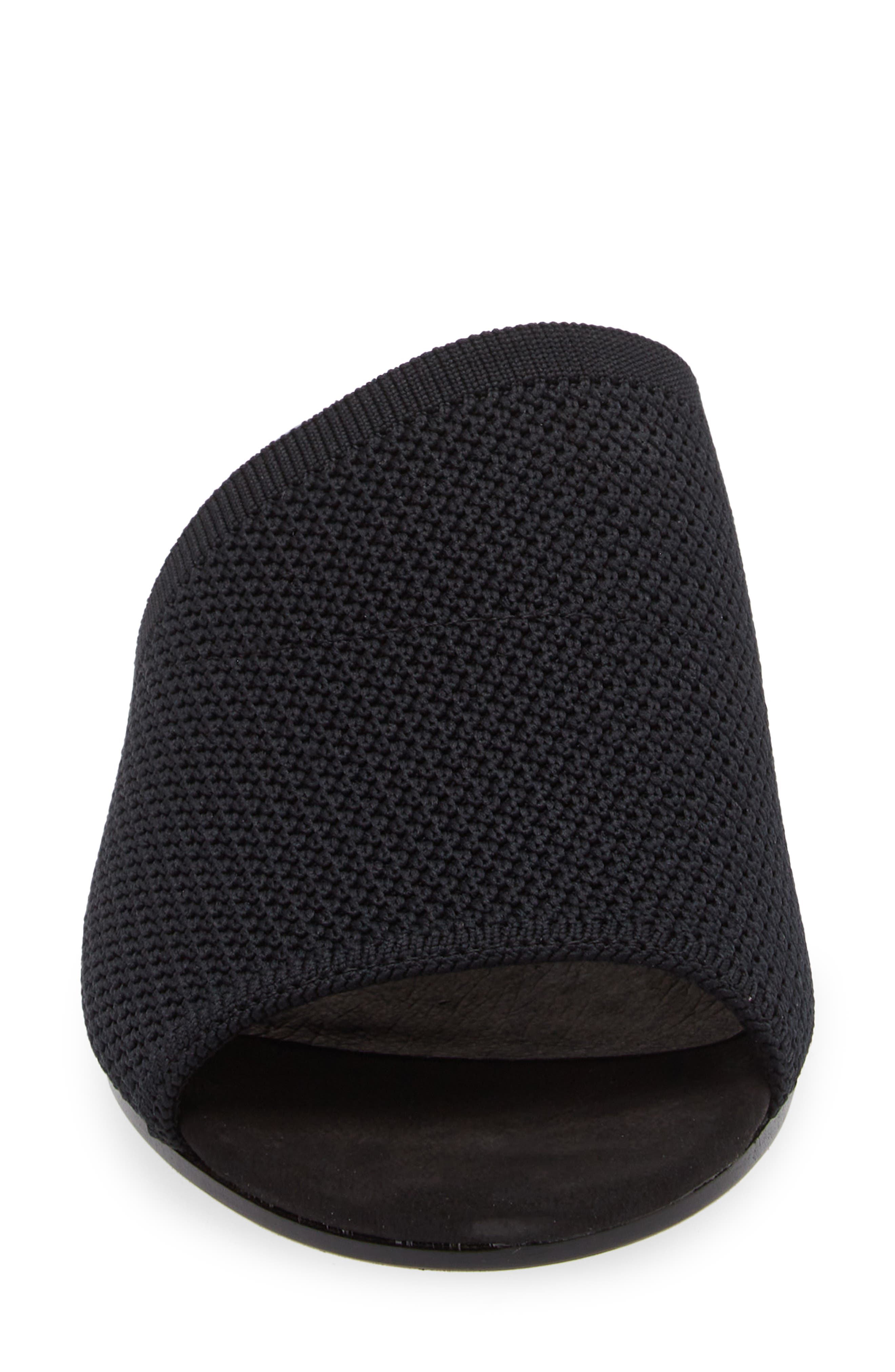 Eileen Fisher Noko Slide Sandal, Alternate, color, Black