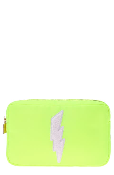 Medium Lightning Bolt Cosmetics Bag