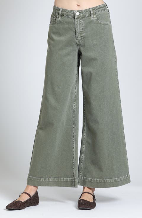 Godet Wide Leg Jeans