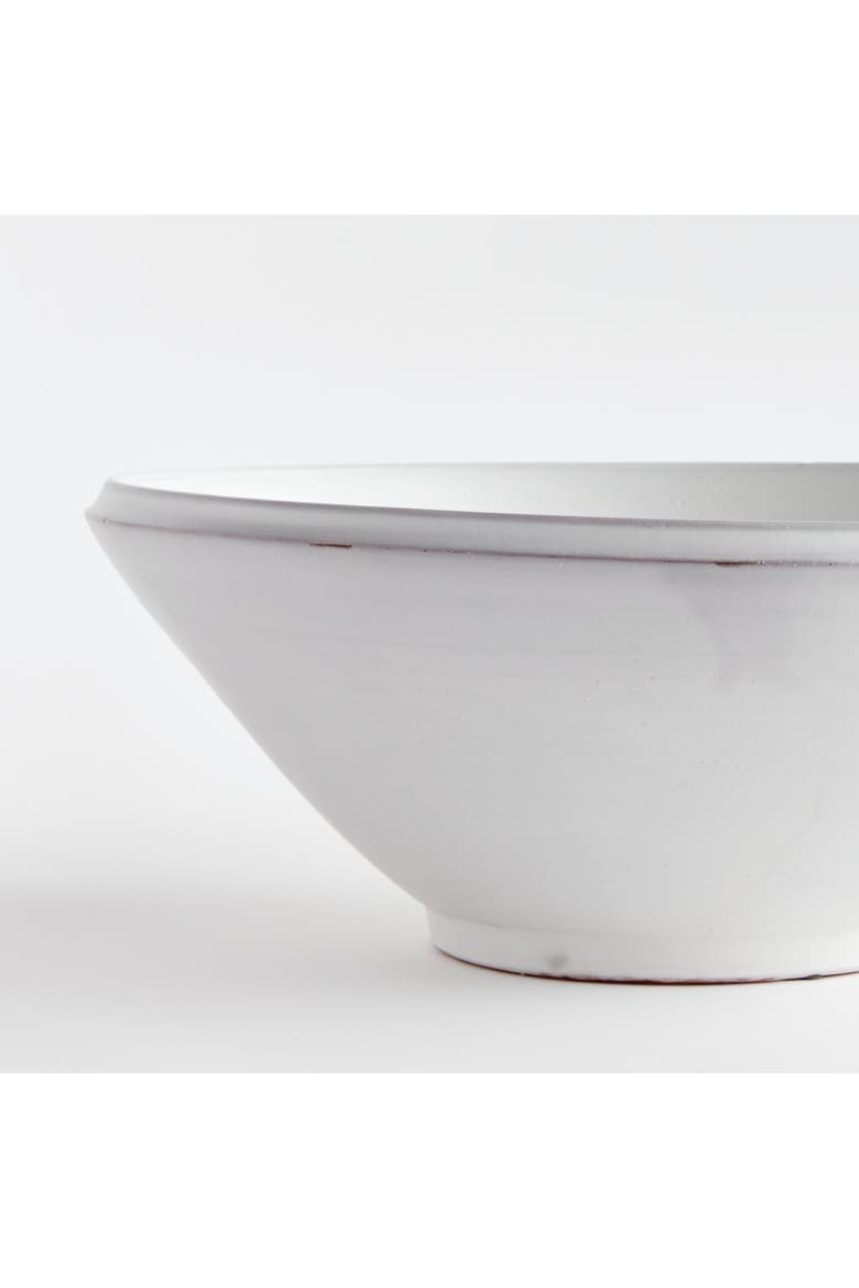 Mirela Decorative Table Bowl, Alternate, color, White
