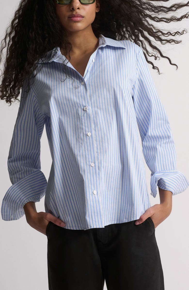 Brooklyn Industries Stripe Button-Up Shirt, Main, color, 