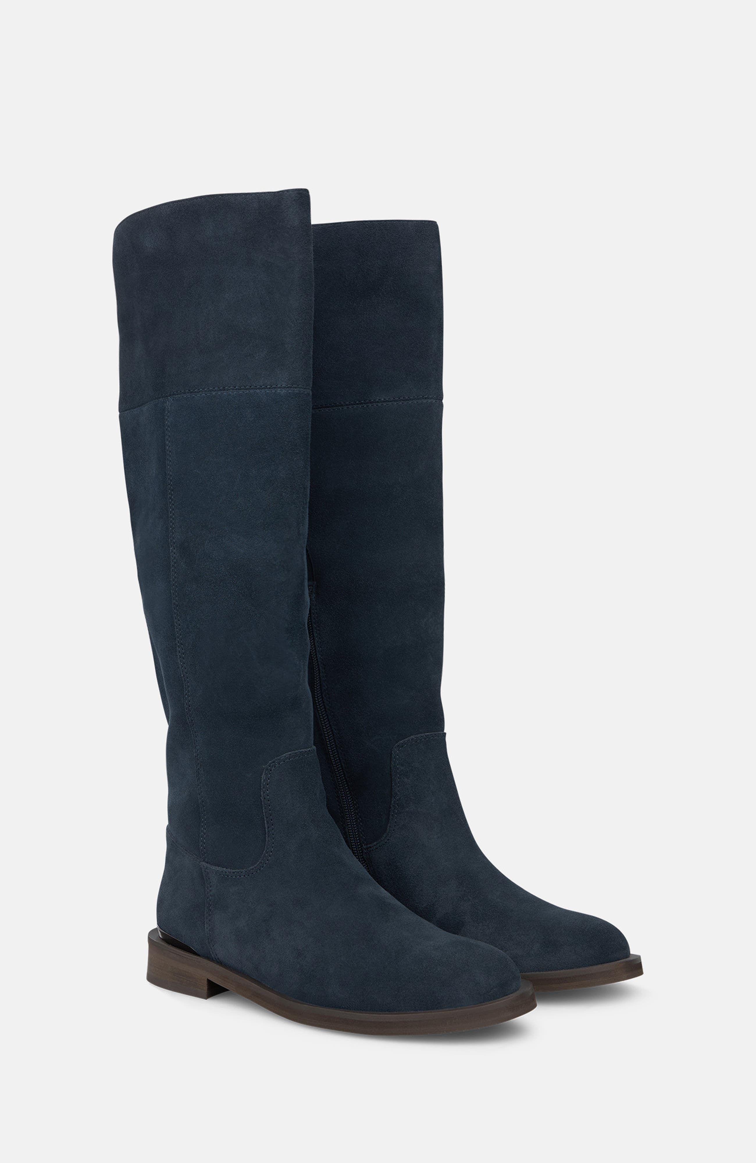 High Flat Boot, Main, color, Navy