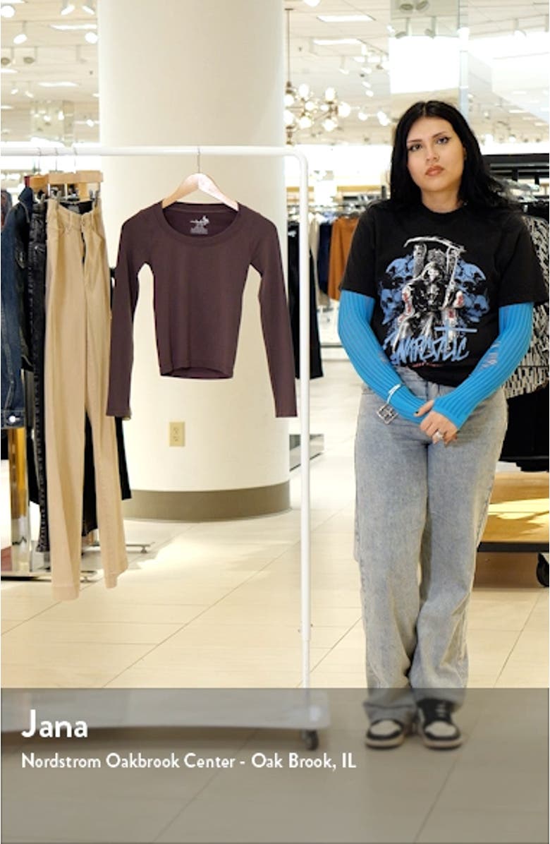 Must Have Scoop Neck Long Sleeve Layering Top, sales video thumbnail