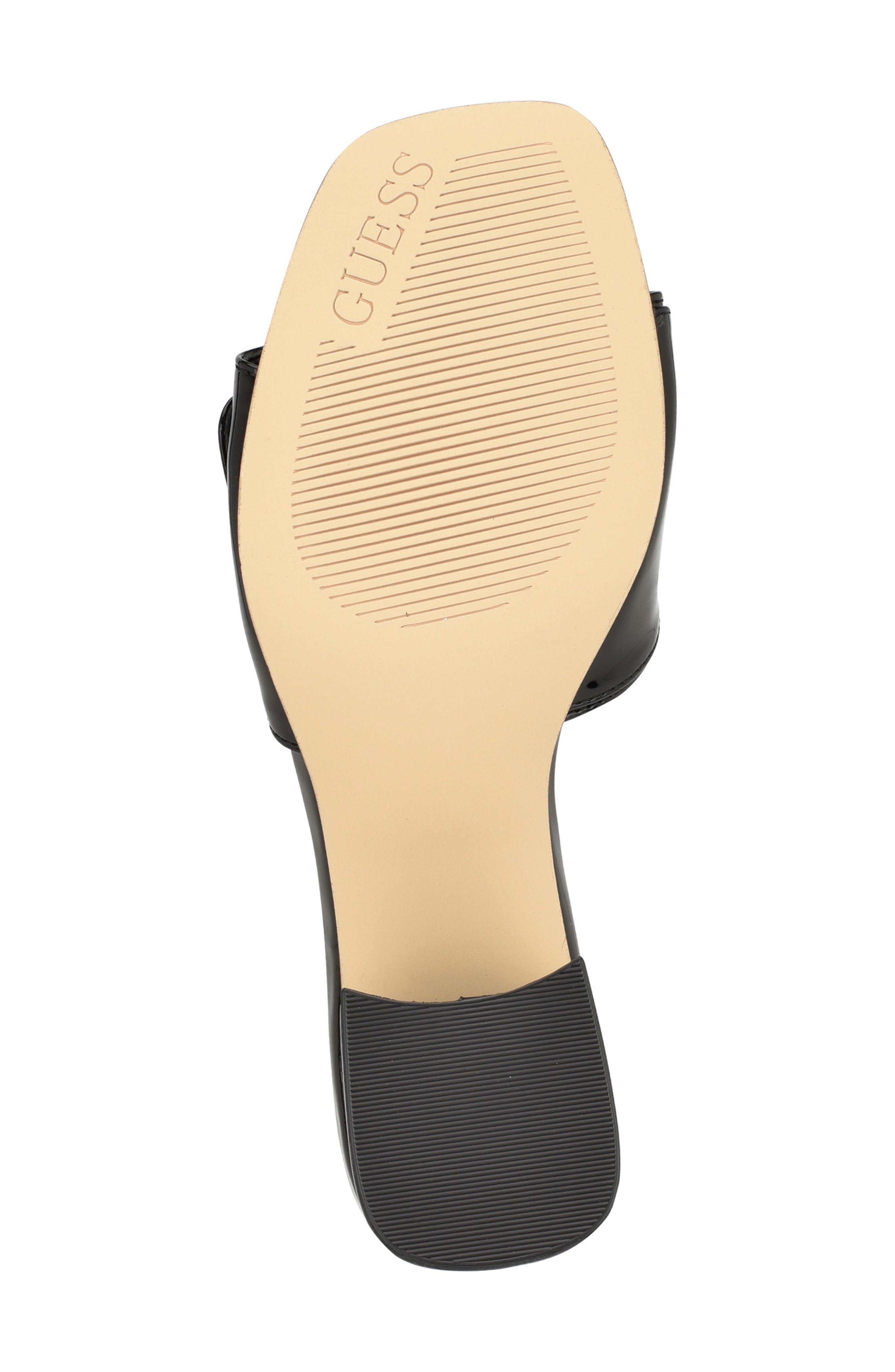 GUESS Gallai Slide Sandal, Alternate, color, Black 002