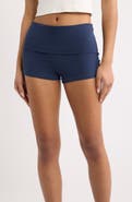 SKIMS Stretch Cotton Jersey Foldover Shorts