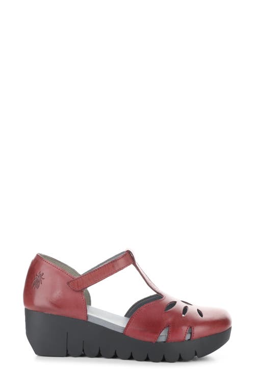 FLY LONDON FLY LONDON VELT PLATFORM WEDGE FISHERMAN SANDAL