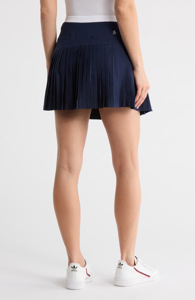 Original Penguin Asymmetric Pleated Tennis Skort, Alternate, color, 