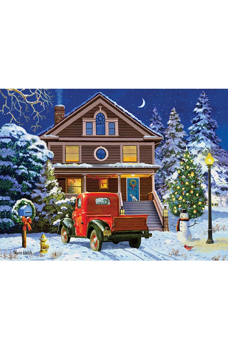 Sunsout Christmas Night Visit 300 piece Jigsaw Puzzle for Adults, Alternate, color, Multicolor