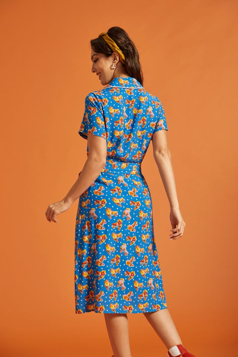 Going Out and About Shirt Dress, Alternate, color, Roll With It