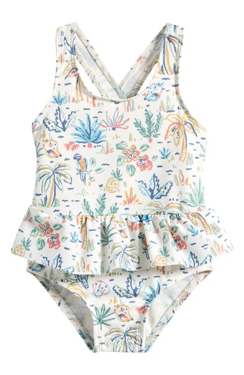 Ruffle One-Piece Swimsuit (Baby)