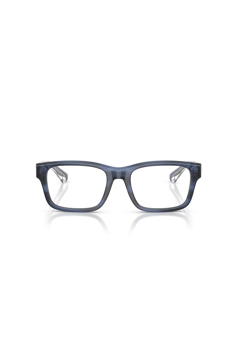 52mm Square optical glasses, Alternate, color, Blue