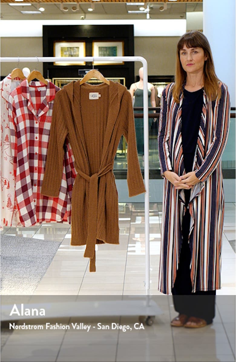 Amari Hooded Sweater Robe, sales video thumbnail