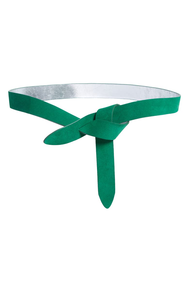 Isabel Marant Lecce Reversible Leather Belt, Main, color,