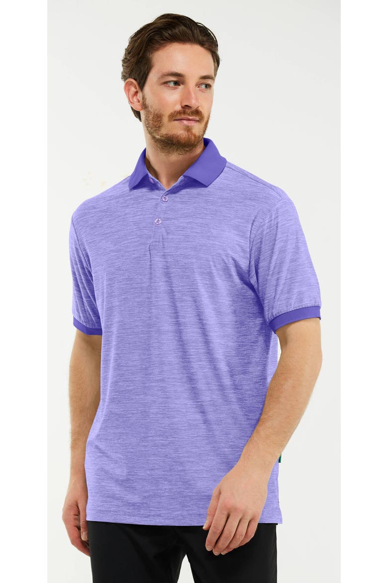 Designer Golf Polo Shirt, Main, color, Purple