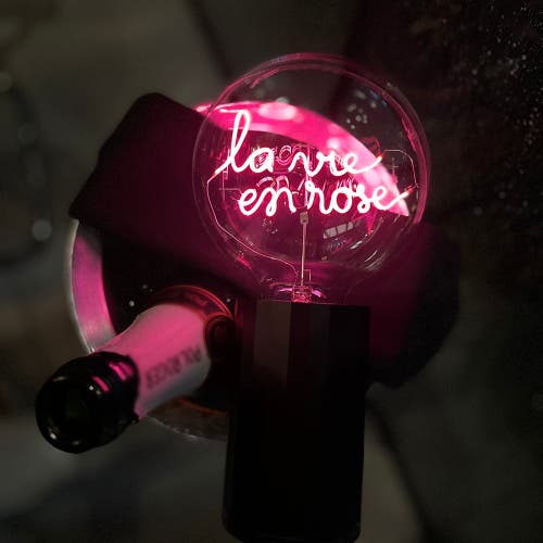 Mitb Rose Portable Table Lamp In Gold