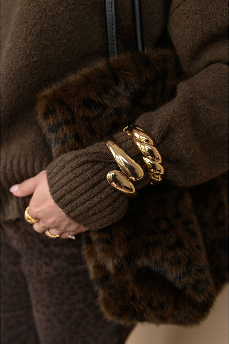 Goldie Bracelet, Alternate, color, Gold