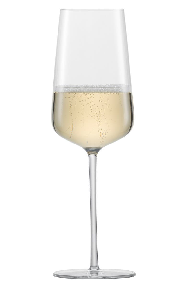 Zwiesel Glass Schott Zwiesel Vervino Set of 6 Champagne Glasses, Alternate, color, Clear