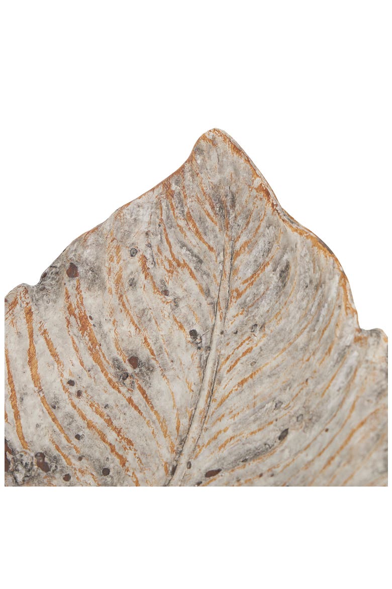 Leaf Set of 2 Decorative Bowls, Alternate, color, CHAMPAGNE