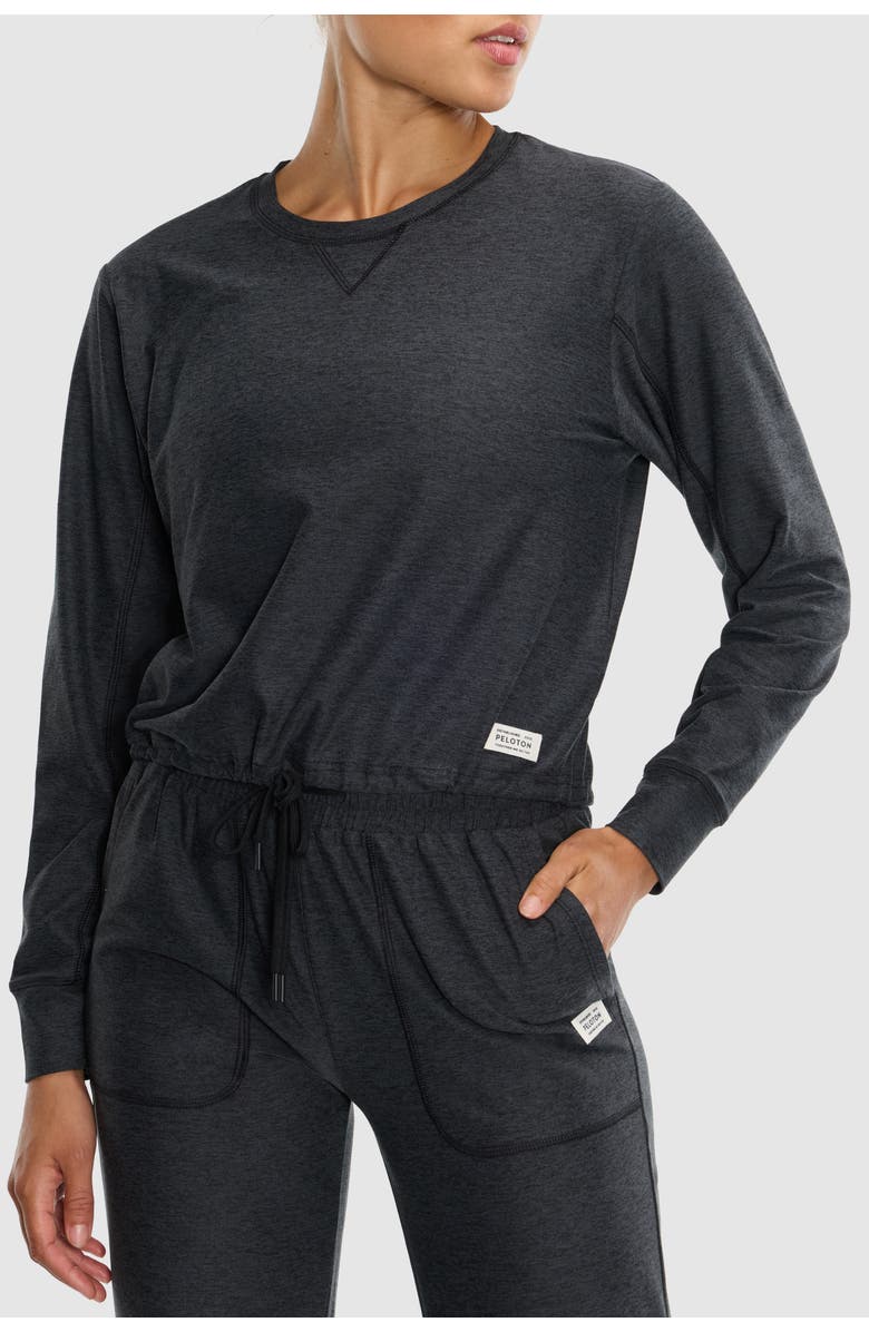 Peloton Dreamblend Crewneck Pullover, Main, color, Heather Grey