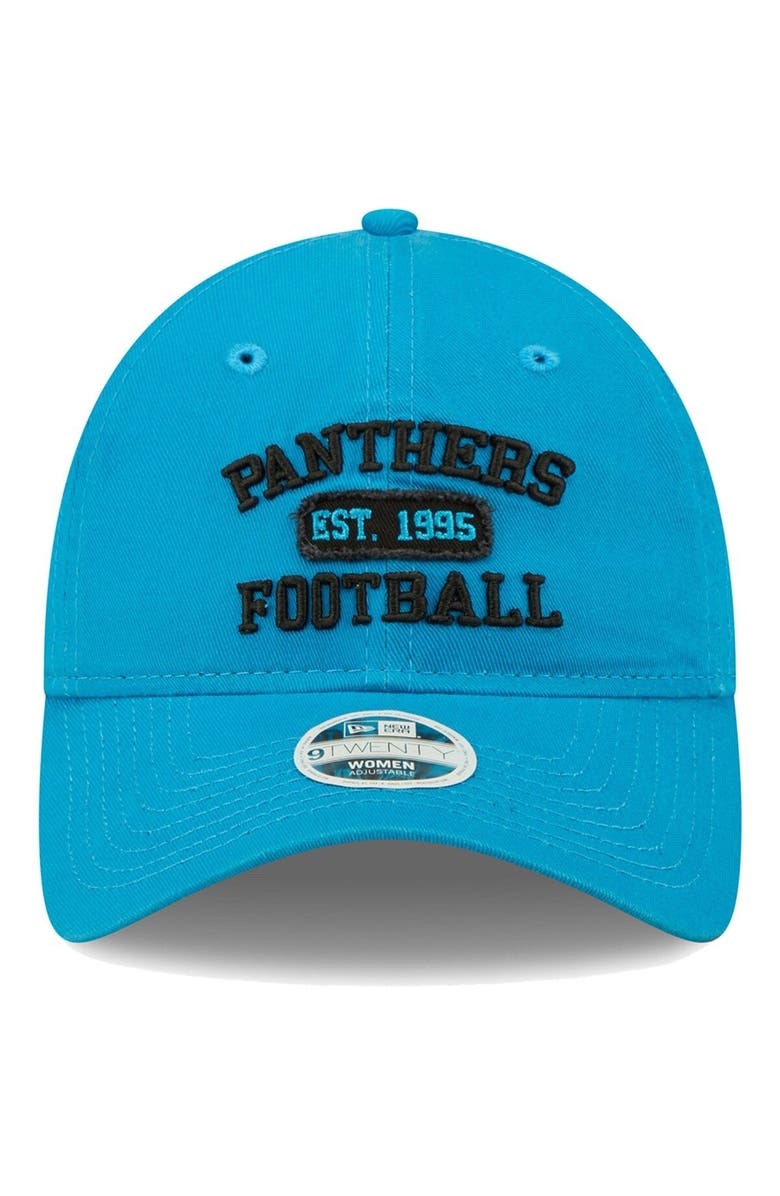New Era Women's New Era Blue Carolina Panthers Formed 9TWENTY Adjustable Hat, Alternate, color, 
