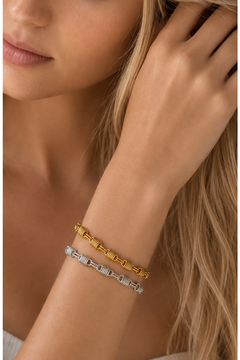 Henley Chain Bracelet, Alternate, color, SILVER