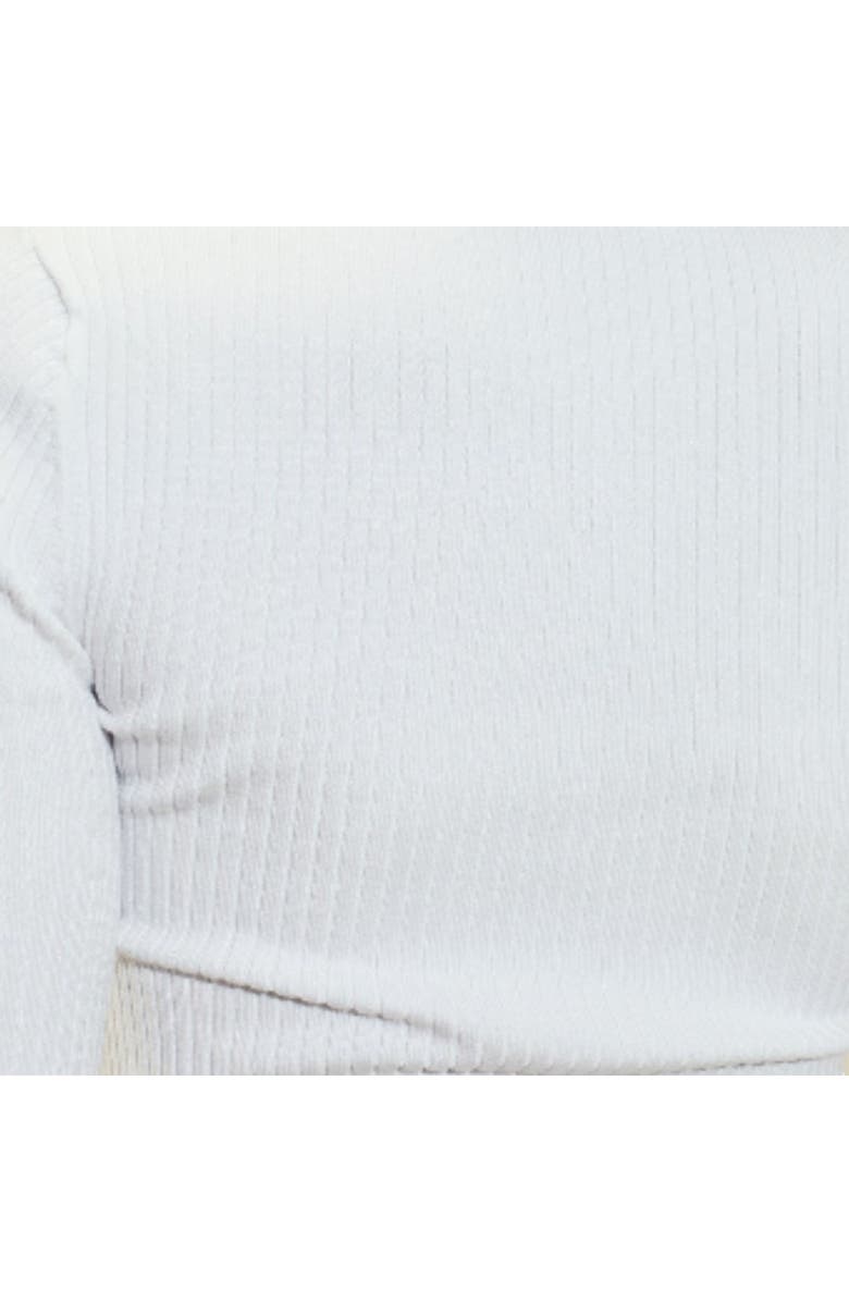 Cynthia Rowley Ues Rib Knit Polo, Alternate, color, White