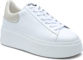 スニーカー Ash MOBY RUBBER SNEAKERS ASH Moby White Platform Sneakers - Women's