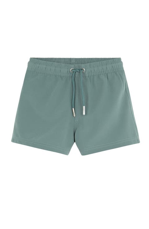 Boys 2 Match Drawstring Swim Shorts