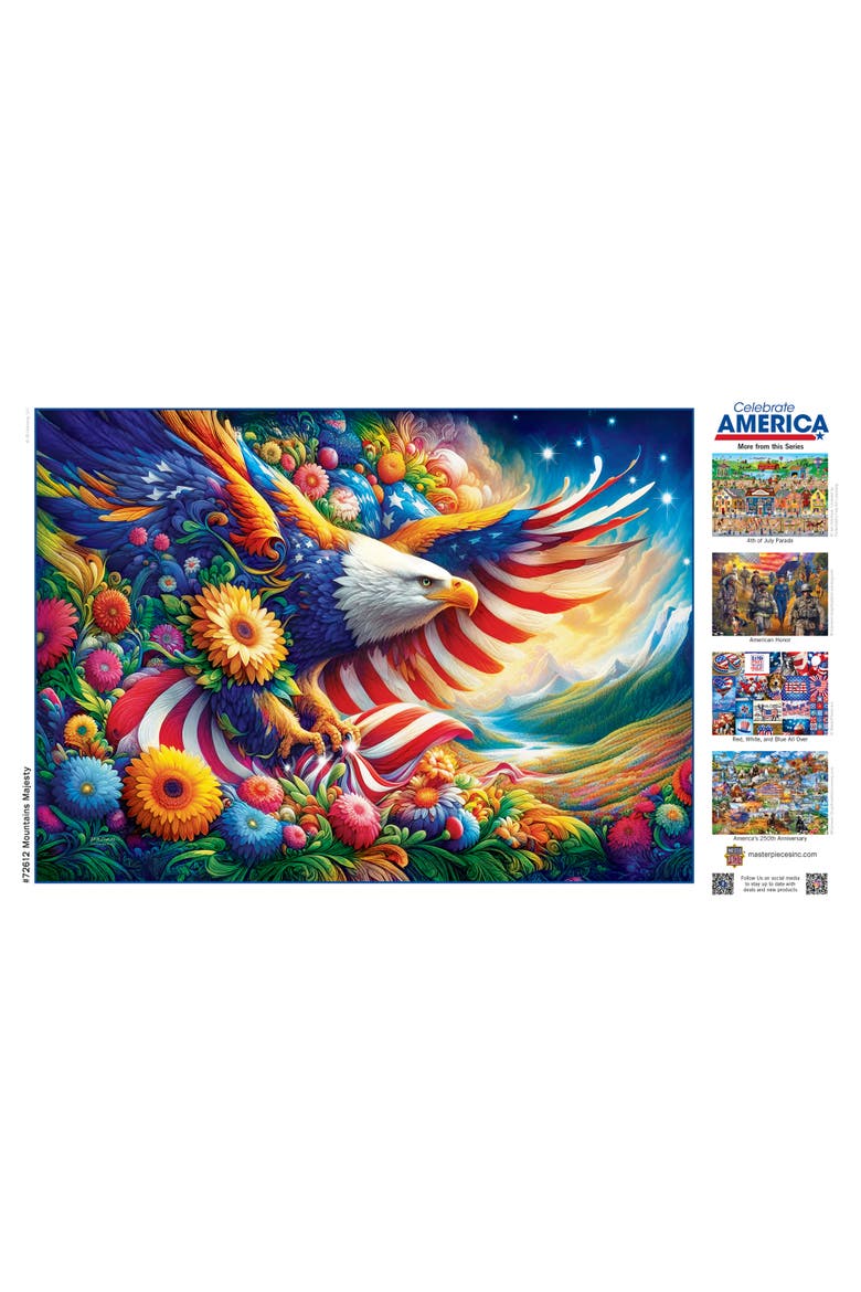 Mountains Majesty 1000 Piece Puzzle, Alternate, color, Multicolor