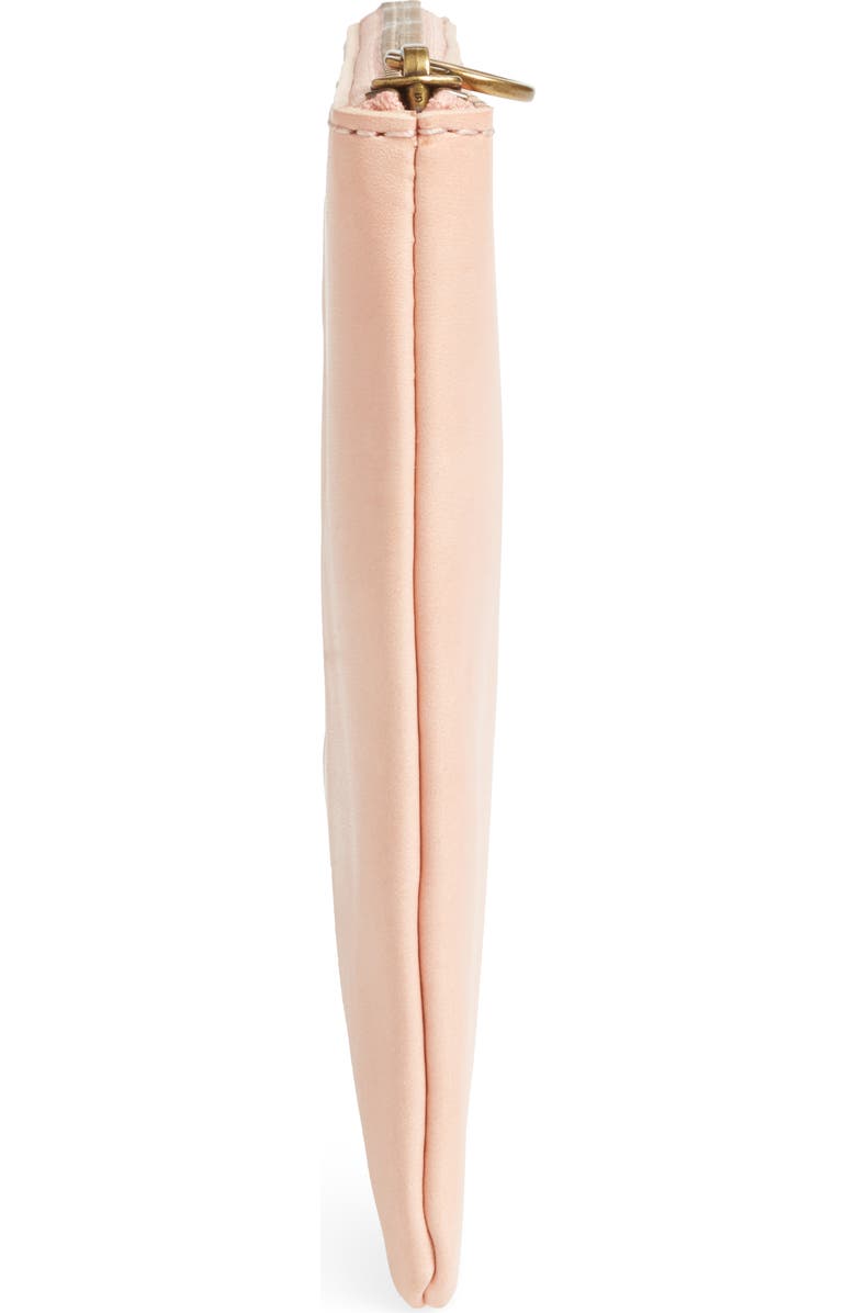 Madewell The Leather Pouch Clutch, Alternate, color,