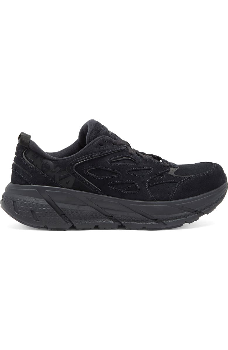 HOKA Clifton L Sneaker, Alternate, color, Black / Black