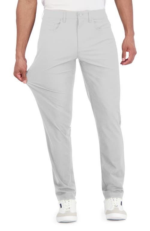 Ben Sherman Solid 4-way-stretch Tech Golf Pants In Light Grey
