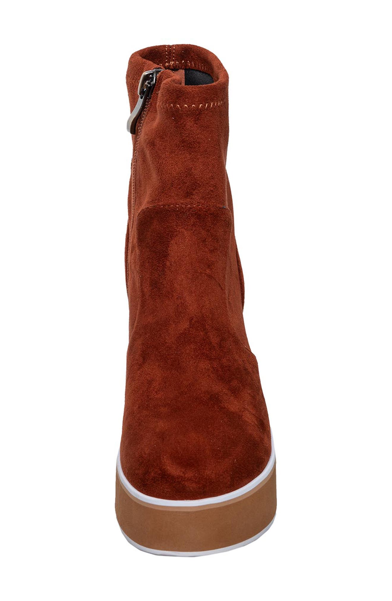 ANTELOPE Idella Platform Boot, Alternate, color, Tobacco