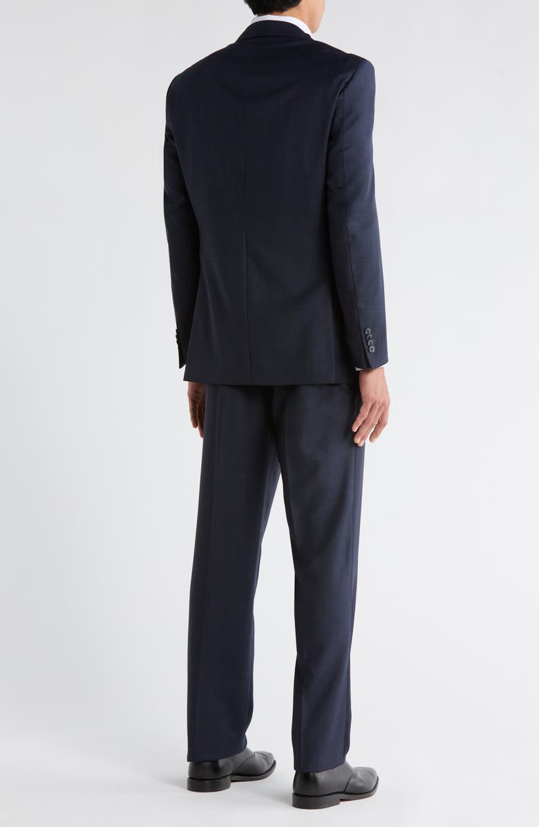 Peter Millar Navy Plaid Wool Suit, Alternate, color, Navy