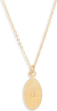 Set & Stones Zodiac Horoscope Pendant Necklace