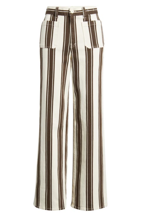 The Emmy Stripe Wide Leg Pants