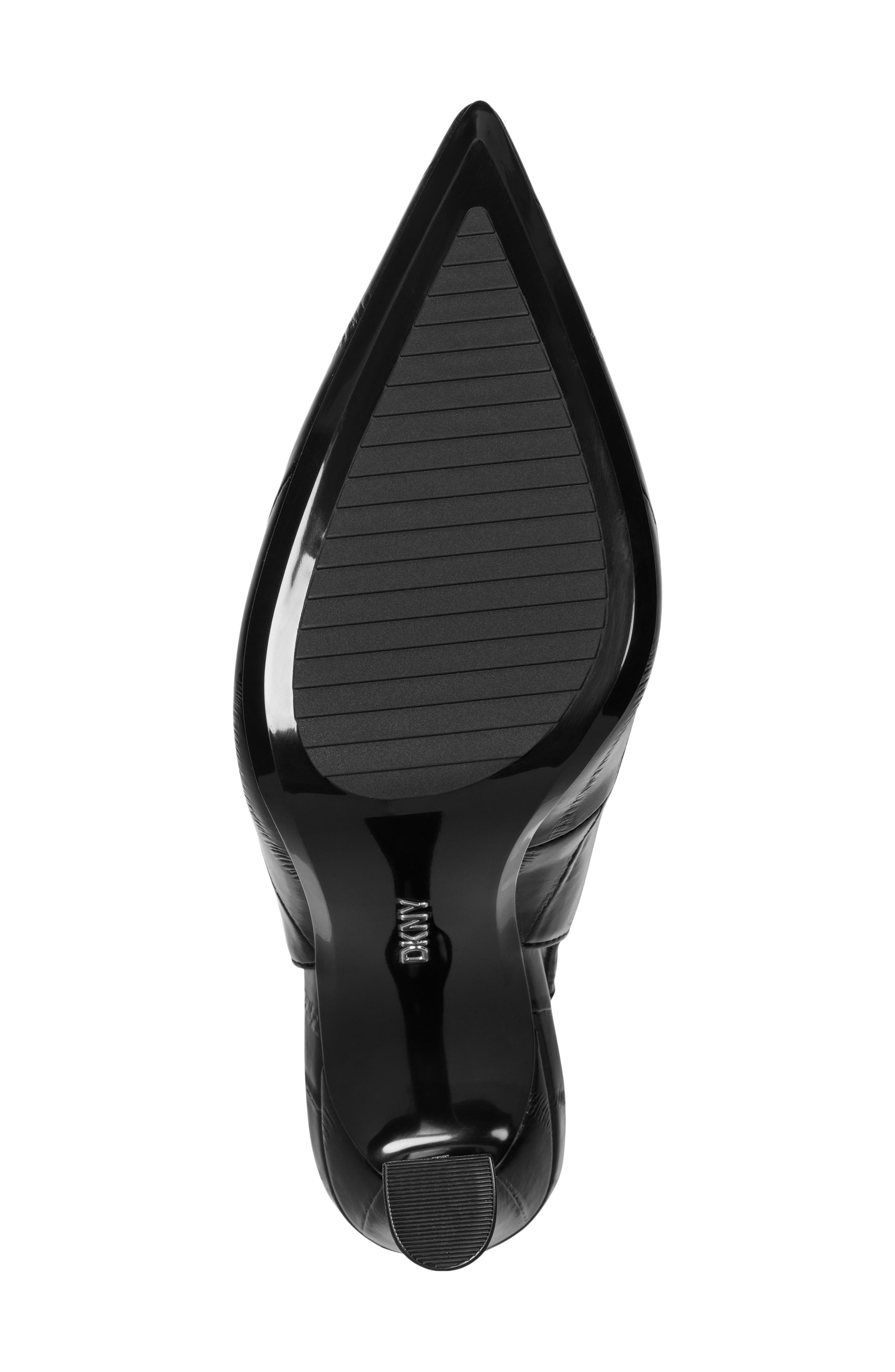 DKNY Caytina Slingback Pointed Toe Pump, Alternate, color, Black