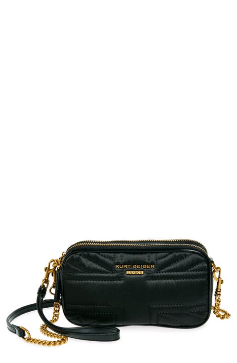 Union Jack Recycled Camera Crossbody Bag